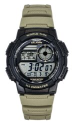 Casio Standard Digital Resin Strap Quartz AE-1000W-5AV 100M Men's Watch