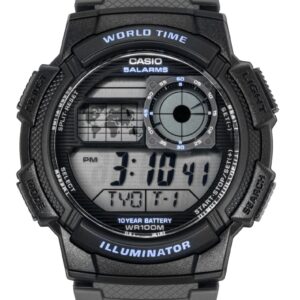 Casio Standard Digital Resin Strap Quartz AE-1000W-8AV 100M Men's Watch