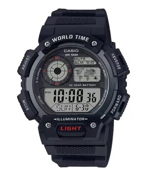 Casio Sport Illuminator Worldtime (AE-1400WH-1AV) Men's Watch