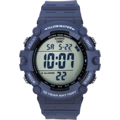 Casio Standard Digital Blue Resin Strap Quartz AE-1500WH-2A 100M Men's Watch