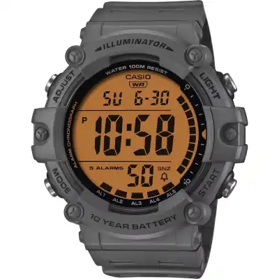 Casio Sport Illuminator Worldtime 10 Years Battery - Color Serie (AE-1500WHC-8AVEF) Men WATCHES