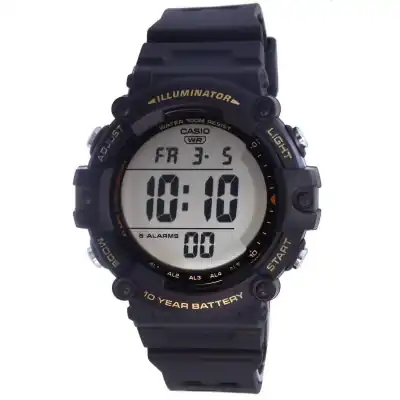 Casio Digital Resin Quartz AE-1500WHX-1A AE1500WHX-1 100M Men's Watch