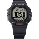 Casio Digital Resin Strap Quartz AE-1600H-1AV 100M Men's Watch