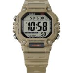 Casio Digital Resin Strap Quartz AE-1600H-5AV 100M Men's Watch