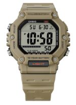 Casio Digital Resin Strap Quartz AE-1600H-5AV 100M Men's Watch
