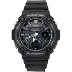 Casio Standard Analog Digital Resin Strap Grey Dial Quartz AEQ-120W-1BV 100M Men's Watch