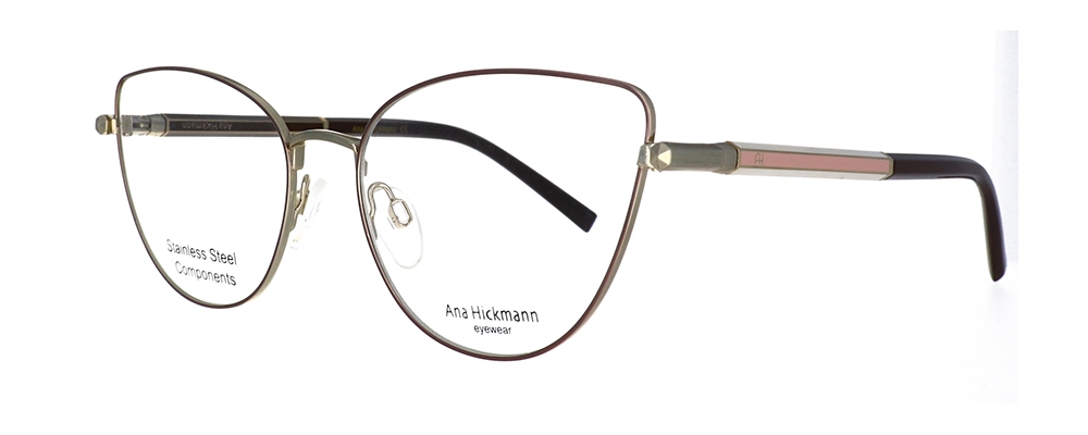 Ana Hickman Women's Eyeglasses (AH1390-01A-56) 1 Ana Hickman Women's Eyeglasses (AH1390-01A-56)