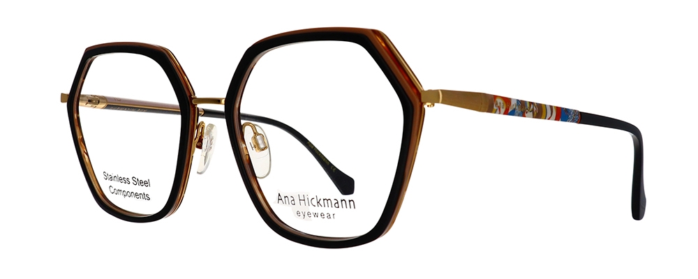 Ana Hickman Women's Eyeglasses (AH1447-H01-53)