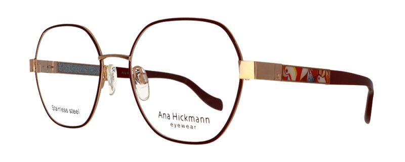 Ana Hickman Women's Eyeglasses (AH1453-07A-53)