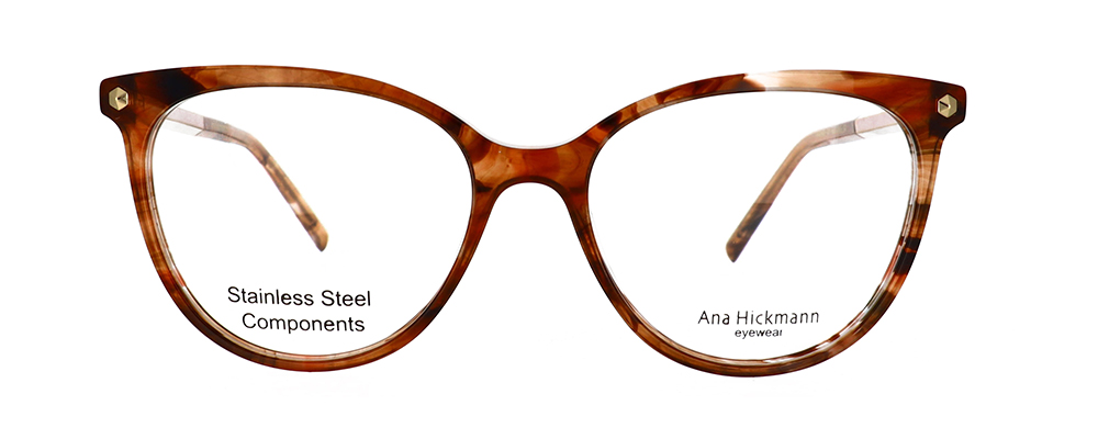 Ana Hickman Women's Eyeglasses (AH6389S-C01-49) 2 Ana Hickman Women's Eyeglasses (AH6389S-C01-49) - Image 2