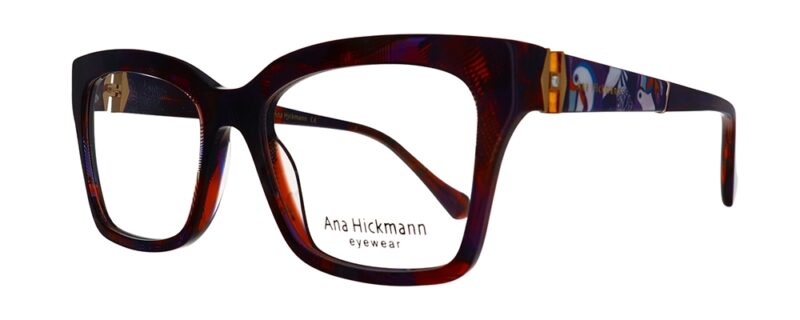 Ana Hickman Women's Eyeglasses (AH6457-G21-53)