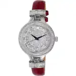 Adee Kaye Mondo G-3 Collection Crystal Accents Austrian Stone Dial Quartz AK2522-L Women's Watch