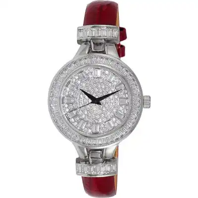 Adee Kaye Mondo G-3 Collection Crystal Accents Austrian Stone Dial Quartz AK2522-L Women's Watch Adee Kaye Mondo G-3 Collection Crystal Accents Austrian Stone Dial Quartz AK2522-L Women's Watch