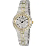 Adee Kaye Fussy G-2 Collection Diamond Accents Pave Dial Quartz AK2525-L2G Women's Watch
