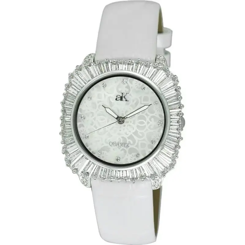 Adee Kaye Liberty - G2 Collection Crystal Accents Mother Of Pearl Dial Quartz AK2722-S Women's Watch Adee Kaye Liberty - G2 Collection Crystal Accents Mother Of Pearl Dial Quartz AK2722-S Women's Watch