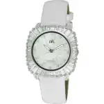 Adee Kaye Liberty - G2 Collection Crystal Accents Mother Of Pearl Dial Quartz AK2722-S Women's Watch