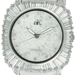 Adee Kaye Liberty - G2 Collection Crystal Accents Mother Of Pearl Dial Quartz AK2722-S Women's Watch