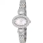 Adee Kaye Fancy Collection Crystal Accents Mother Of Pearl Dial Quartz AK2730-S Women's Watch