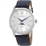 Citizen Moonphase Silver Dial Quartz AK5000-03A Men's Watch