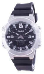 Casio Analog Digital World Time Resin Strap AMW-870-1A AMW870-1 Men's Watch