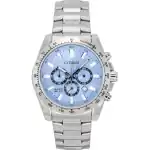 Citizen Chronograph Stainless Steel Blue Dial Quartz AN8230-59L 100M Men's Watch