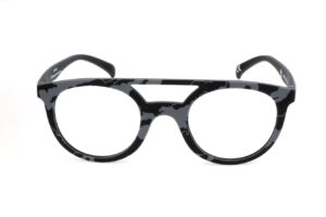 Adidas Unisex Eyeglasses (AOR003O HAVANA GREY AND GREY)