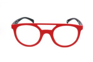 Adidas Unisex Eyeglasses (AOR003O RED AND RED)