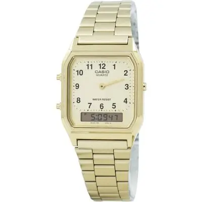 Casio Quartz Analog-Digital AQ-230GA-9B AQ230GA-9B Men's Watch