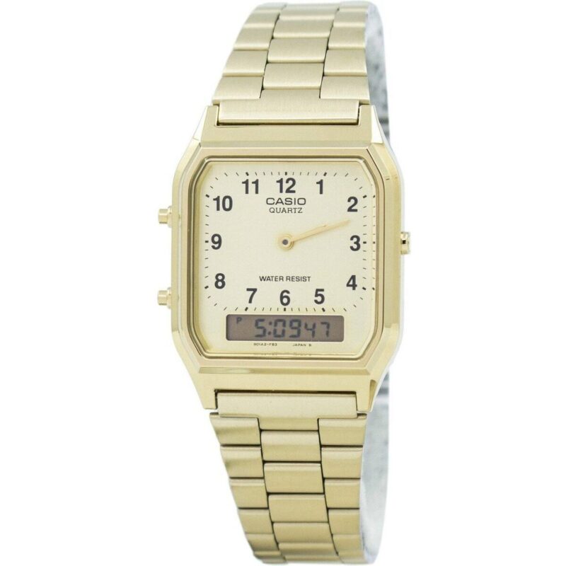 Casio Quartz Analog-Digital AQ-230GA-9B AQ230GA-9B Men's Watch
