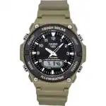 Casio Standard Analog Digital Resin Strap Black Dial Solar AQ-S820W-5AV 100M Men's Watch