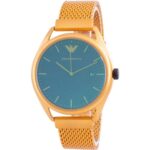 Emporio Armani Matteo Purple Dial Quartz AR11327 Men's Watch