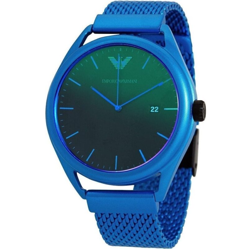 Emporio Armani Matteo Green Dial Quartz AR11328 Men's Watch