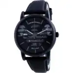 Emporio Armani Luigi Skeleton Leather Automatic AR60032 Men's Watch