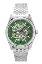 Emporio Armani Stainless Steel Green Skeleton Dial Automatic AR60091 Men's Watch