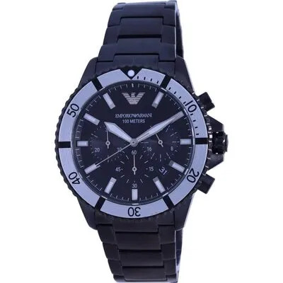Emporio Armani Diver Chronograph Quartz AR80050 100M Men's Watch