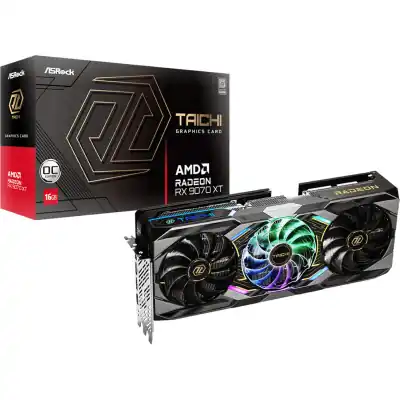 ASRock Radeon RX9070 XT Taichi 16G OC Graphics Card