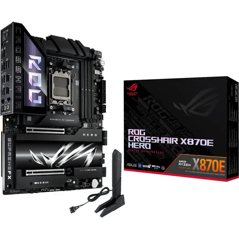 Asus ROG Crosshair X870E HERO ATX Gaming Motherboard