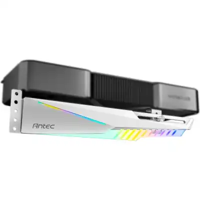 Antec Dagger ARGB GPU Support Bracket - White