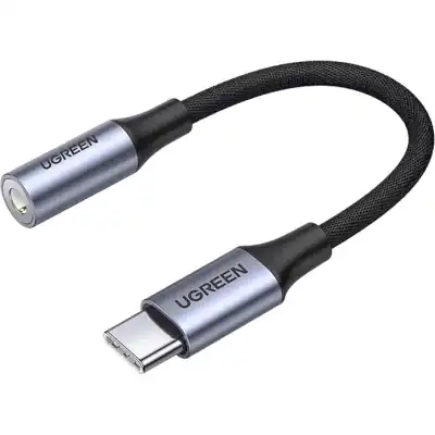 UGreen AV161 USB Type-C to 3.5mm 10cm Adapter