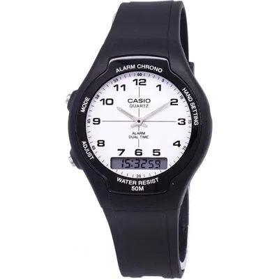Casio Analog Digital Dual Time AW-90H-7BVDF AW90H-7BVDF Men's Watch