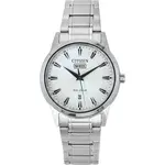 Citizen Eco-Drive Stainless Steel White Dial AW0100-86B Men's Watch
