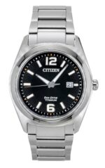 Citizen Super Titanium Black Dial Eco Drive AW1641-81E Men's Watch