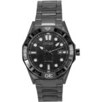 Citizen Brycen Stainless Steel Black Dial Eco-Drive AW1855-52E 100M Men's Watch
