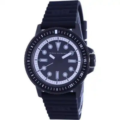 Armani Exchange Leonardo Silicone Strap Quartz AX1852 Men's Watch