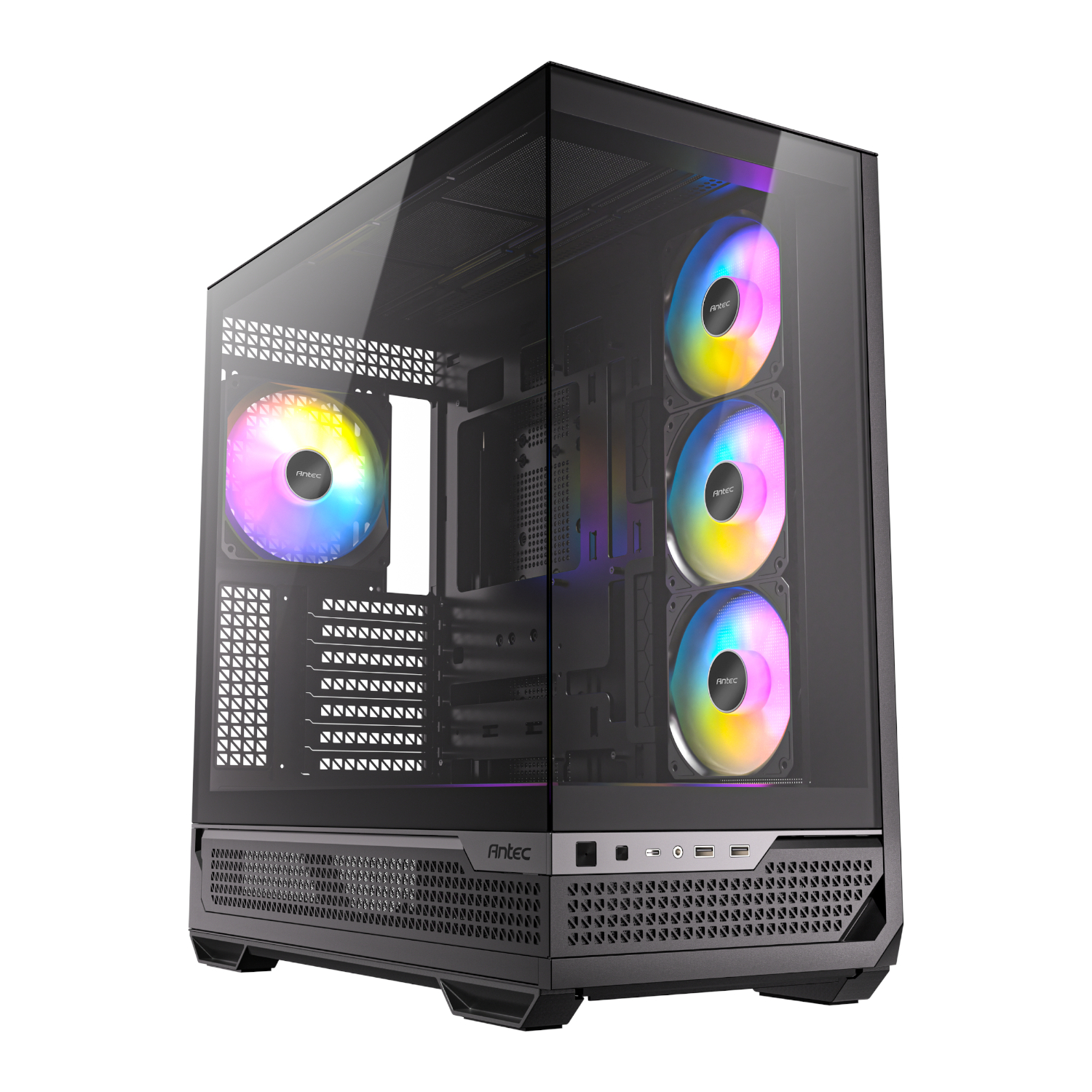 Antec C7 ARGB E-ATX Mid Tower Gaming Chassis – Black 1 Antec C7 ARGB E-ATX Mid Tower Gaming Chassis – Black