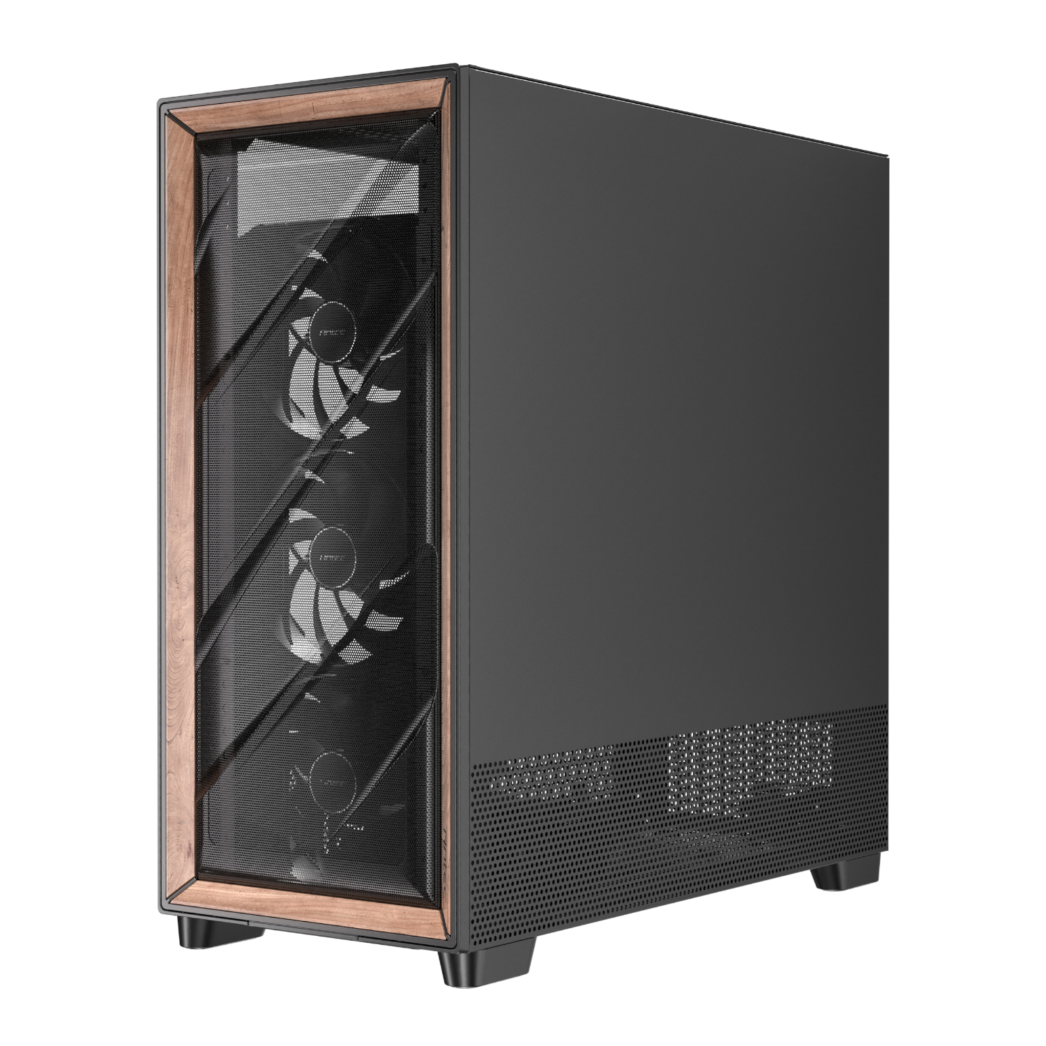 Antec FLUX PRO E-ATX Full Tower Gaming Chassis – Black 3 Antec FLUX PRO E-ATX Full Tower Gaming Chassis – Black - Image 3