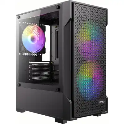 Antec VX100M ARGB Micro-ATX Mini Tower Gaming Chassis