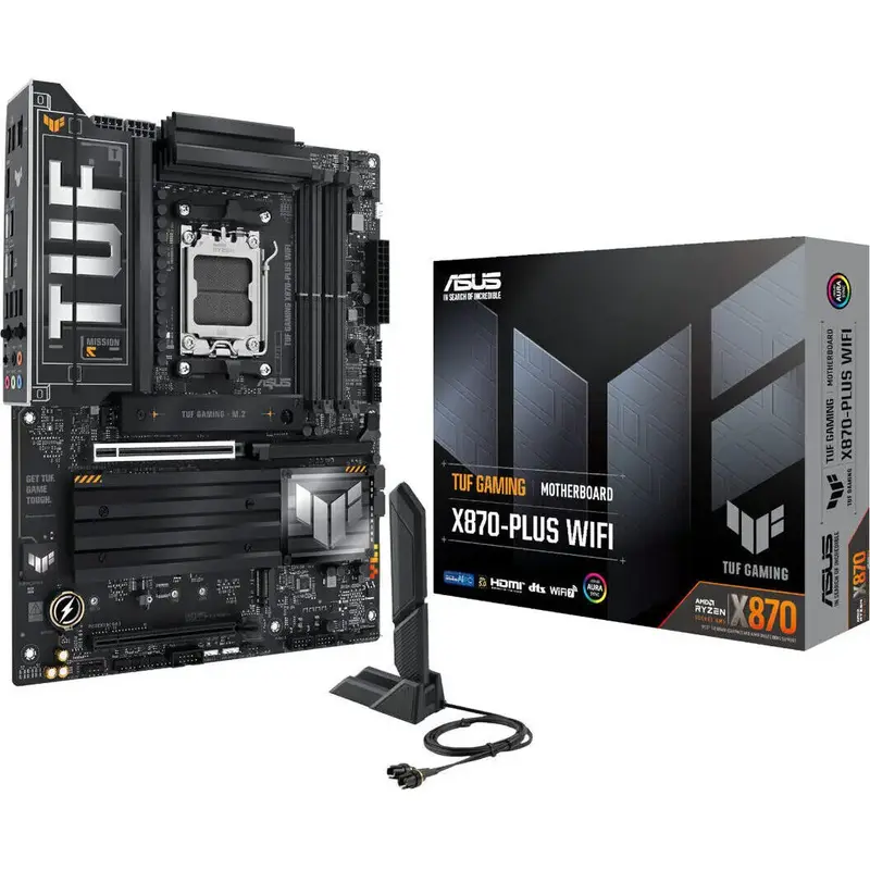 Asus TUF Gaming X870-PLUS WIFI AMD AM5 ATX Gaming Motherboard