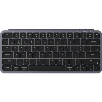 Keychron B1 Pro Ultra-Slim 75% Wireless Keyboard - Space Grey