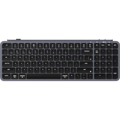 Keychron B2 Pro Ultra-Slim 96% Wireless Keyboard - Space Gray